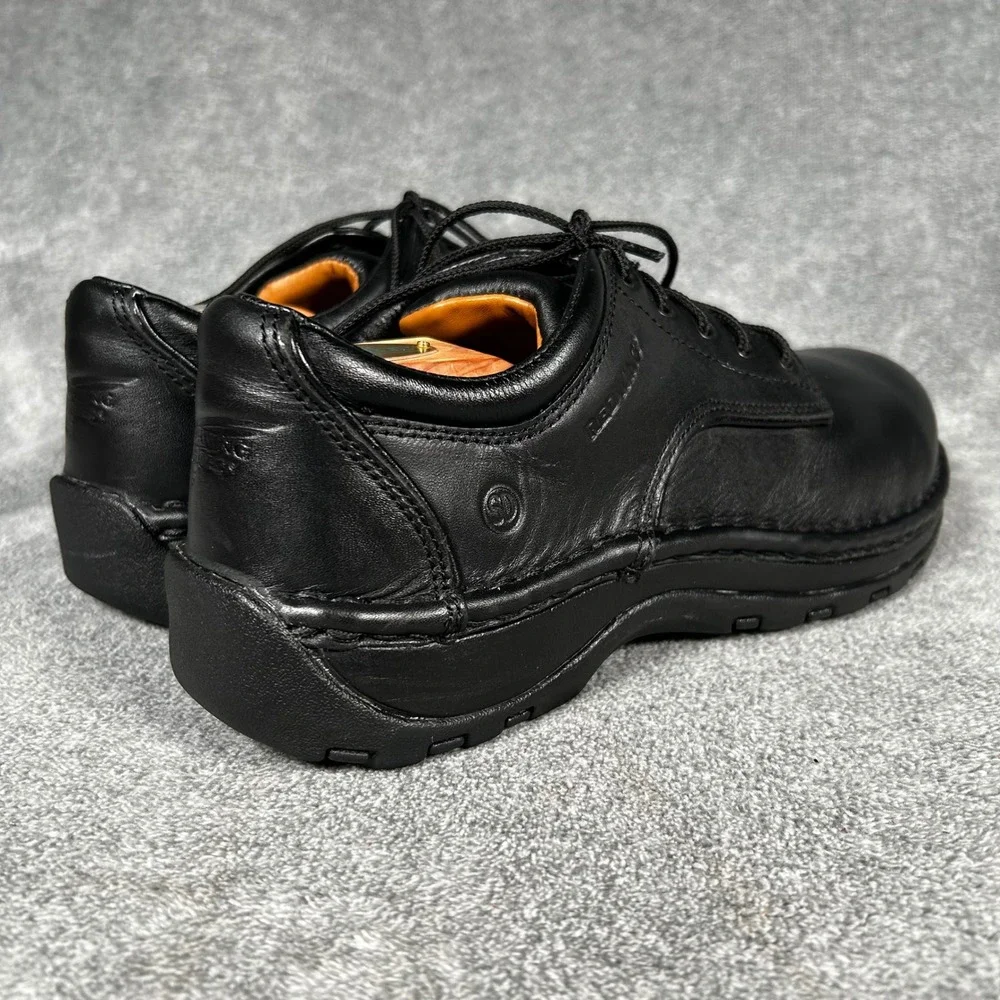 Red Wing Work Shoes StitchMax 6703 Oxford Aluminum Toe Black Leather Mens 8.5 EE